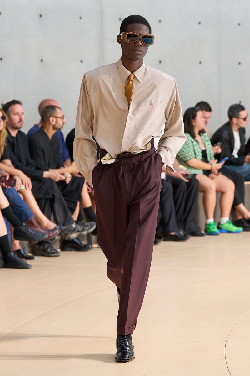 Saint Laurent Menswear Spring/Summer 2026
