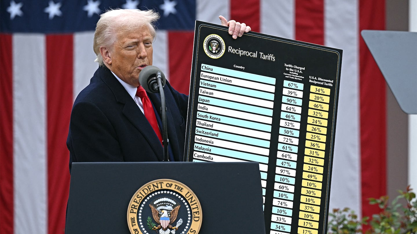 The fashion industry was rocked by Trump's tariff announcements.