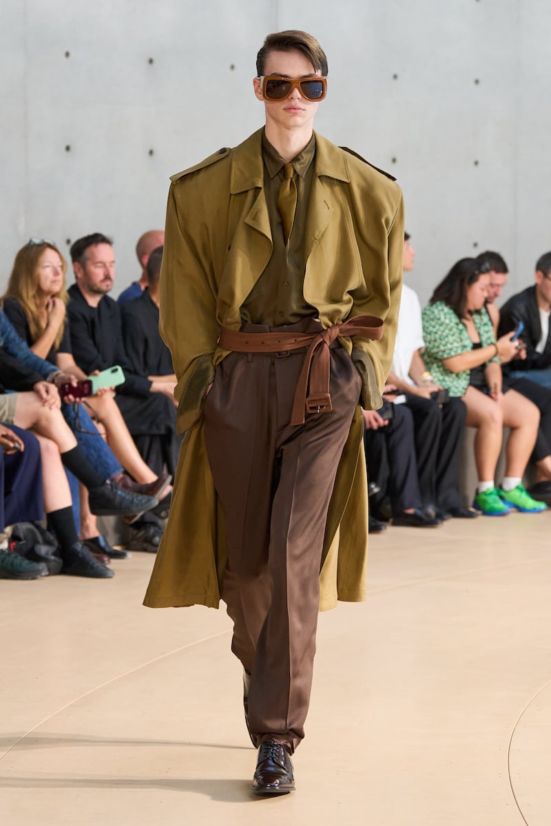 Saint Laurent Menswear Spring/Summer 2026