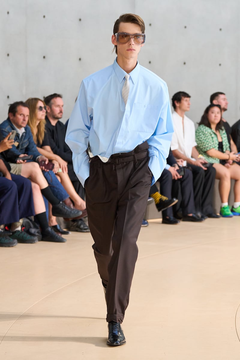 Saint Laurent Menswear Spring/Summer 2026