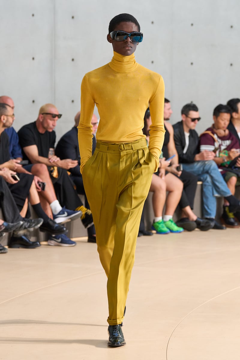 Saint Laurent Menswear Spring/Summer 2026