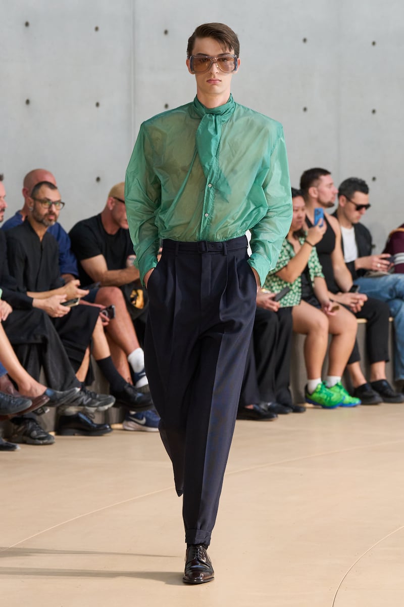 Saint Laurent Menswear Spring/Summer 2026