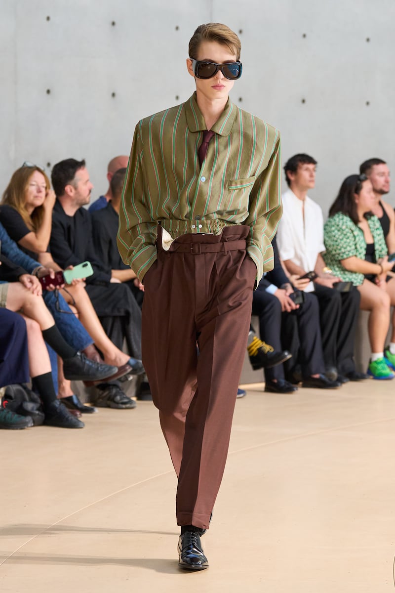 Saint Laurent Menswear Spring/Summer 2026
