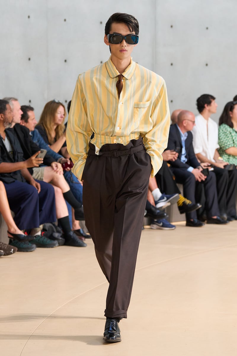 Saint Laurent Menswear Spring/Summer 2026