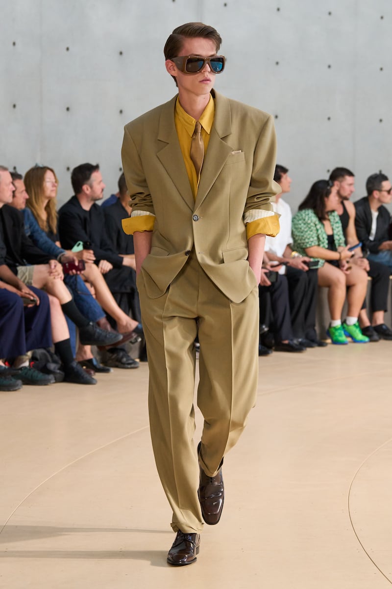 Saint Laurent Menswear Spring/Summer 2026