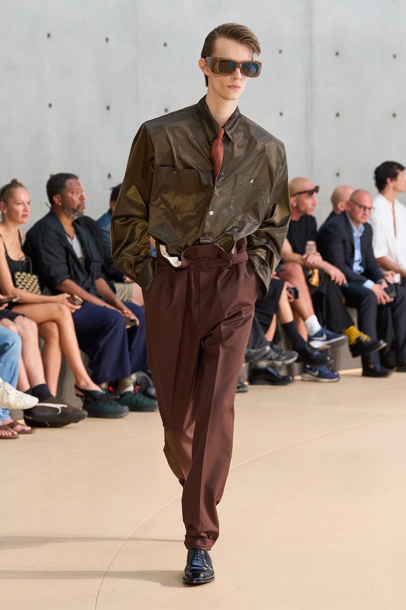 Saint Laurent Menswear Spring/Summer 2026