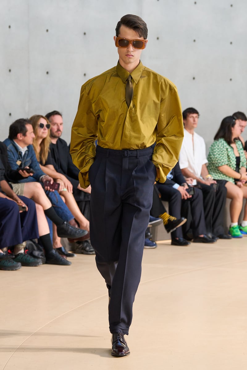 Saint Laurent Menswear Spring/Summer 2026