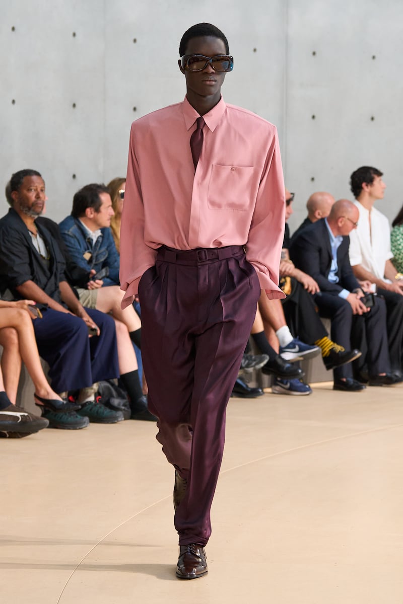 Saint Laurent Menswear Spring/Summer 2026