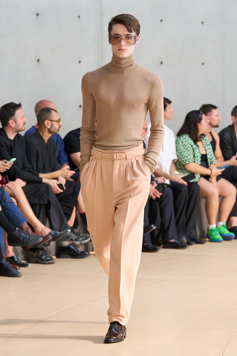 Saint Laurent Menswear Spring/Summer 2026