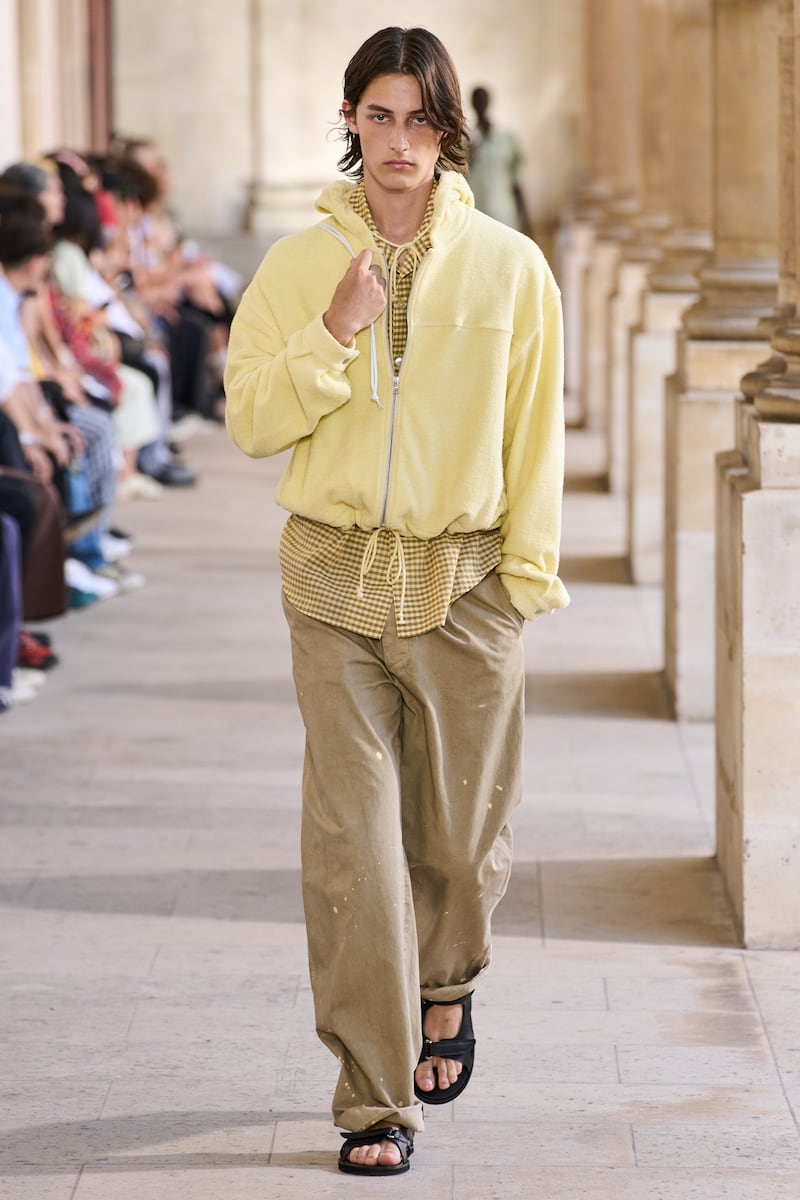 Auralee Menswear Spring/Summer 2026