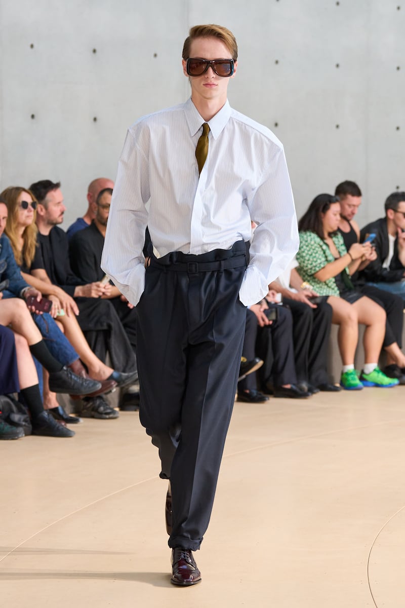 Saint Laurent Menswear Spring/Summer 2026