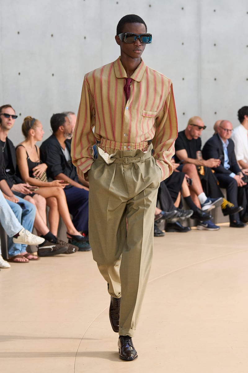 Saint Laurent Menswear Spring/Summer 2026