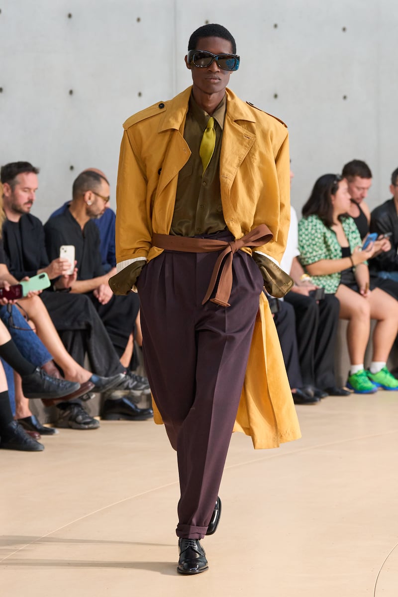 Saint Laurent Menswear Spring/Summer 2026