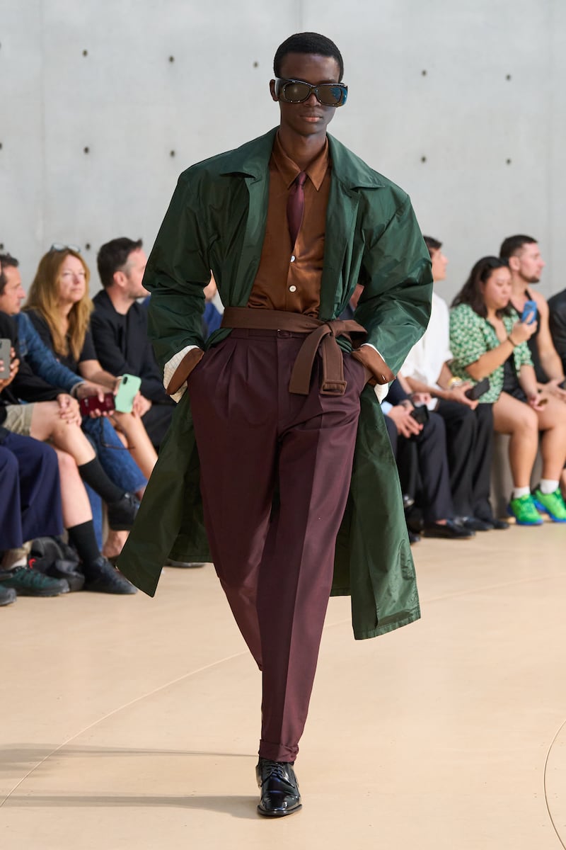 Saint Laurent Menswear Spring/Summer 2026