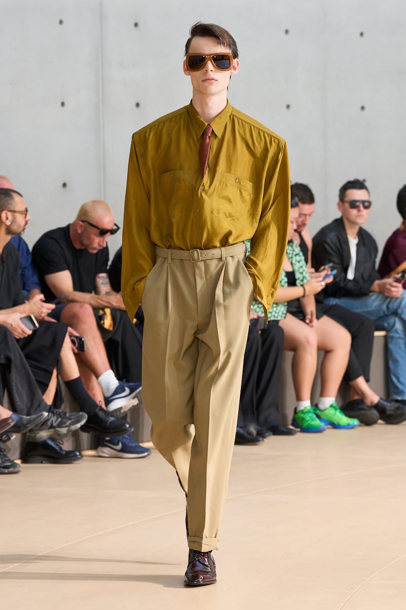 Saint Laurent Menswear Spring/Summer 2026