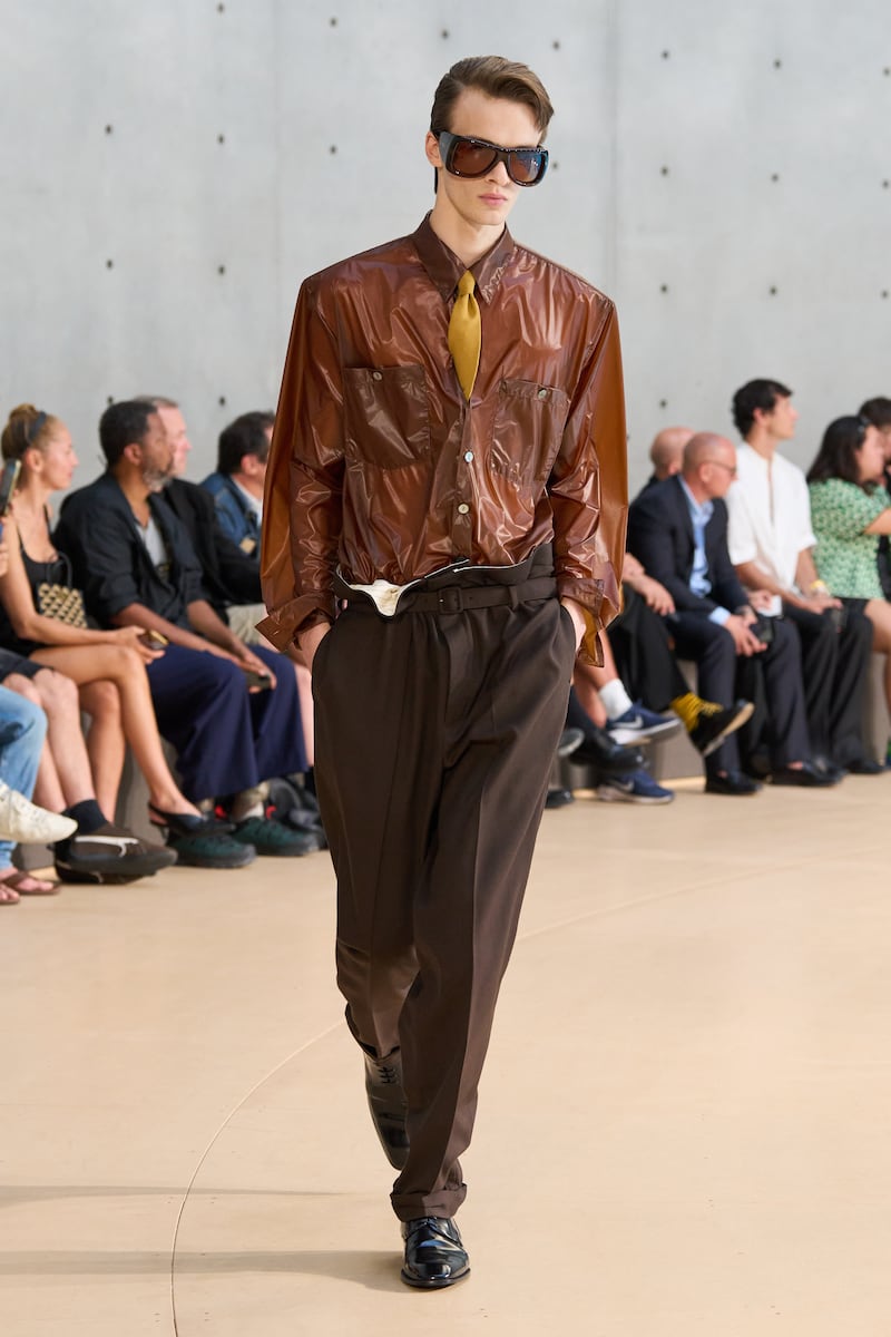 Saint Laurent Menswear Spring/Summer 2026
