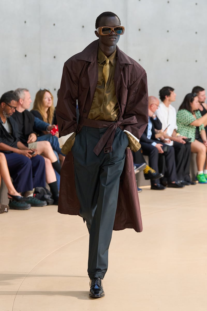 Saint Laurent Menswear Spring/Summer 2026