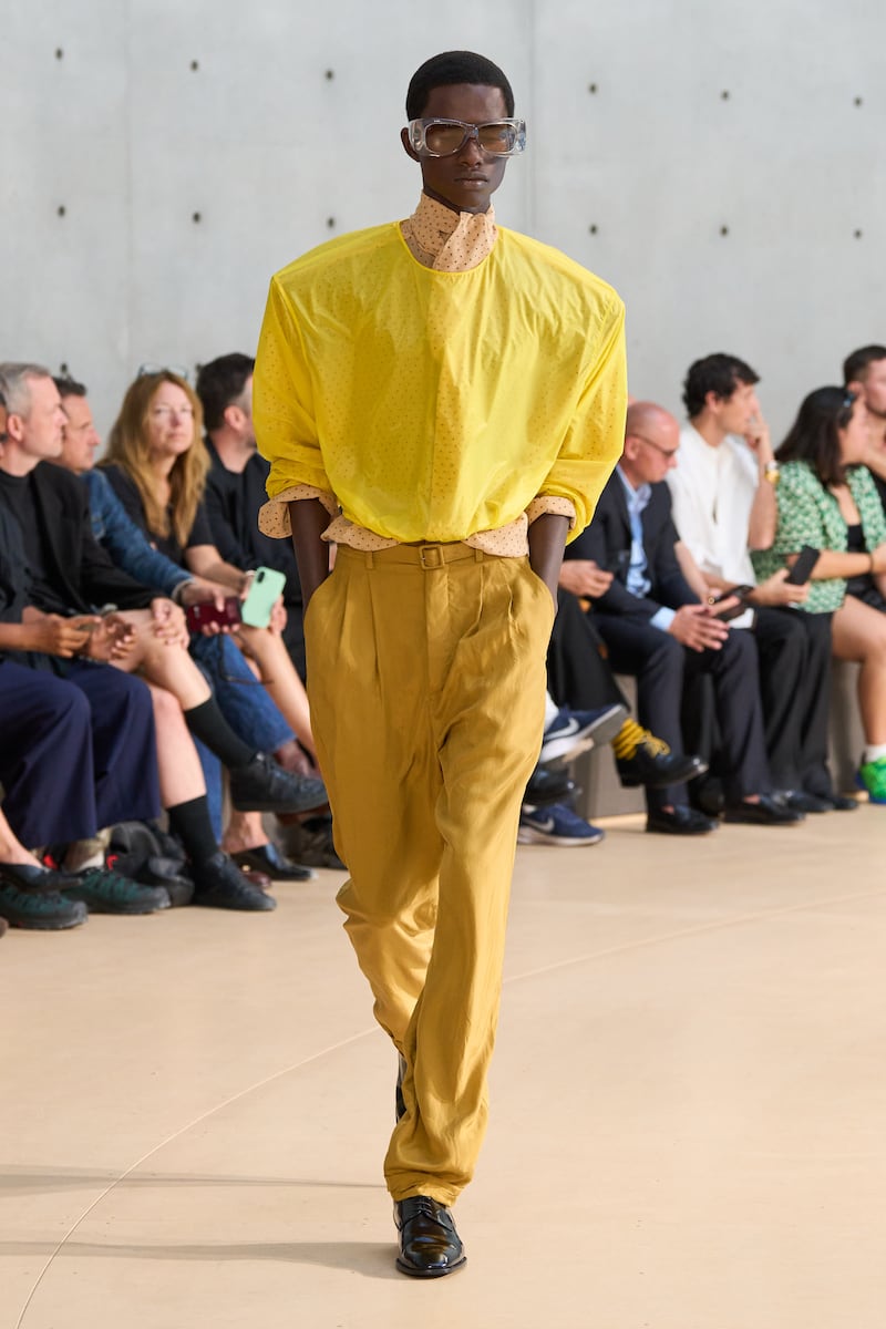 Saint Laurent Menswear Spring/Summer 2026