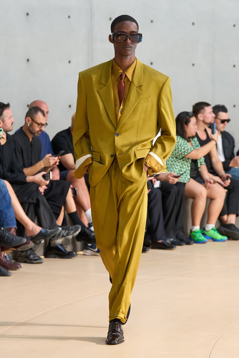 Saint Laurent Menswear Spring/Summer 2026