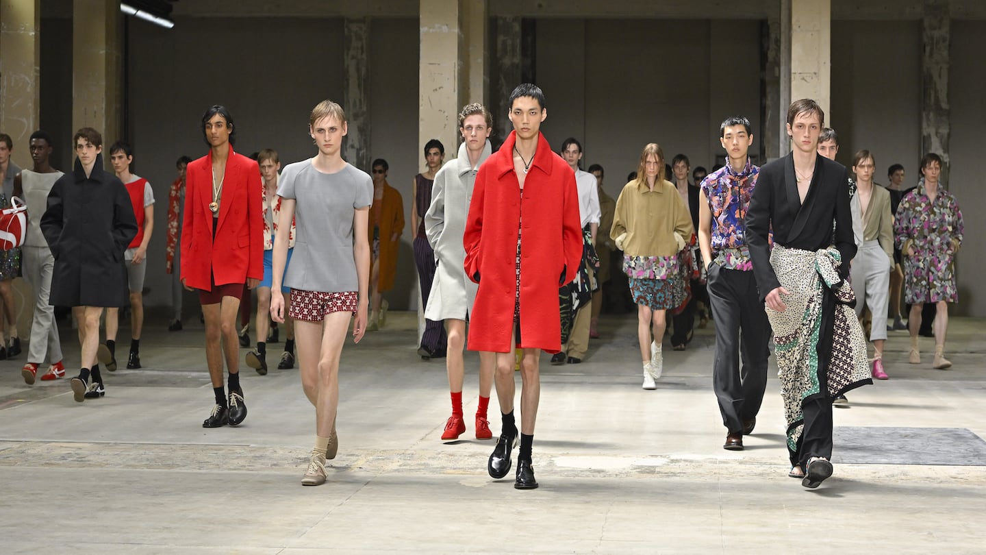 Dries Van Noten Menswear Spring/Summer 2026.