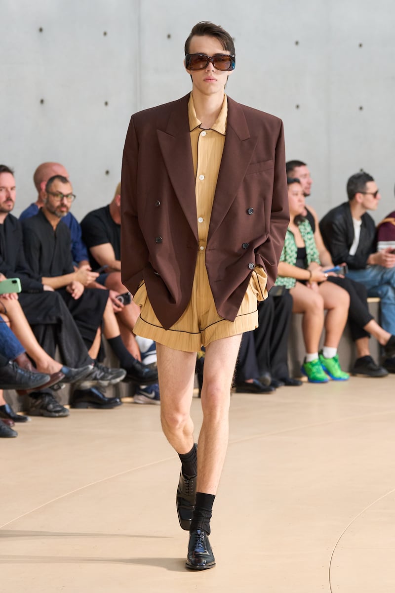 Saint Laurent Menswear Spring/Summer 2026