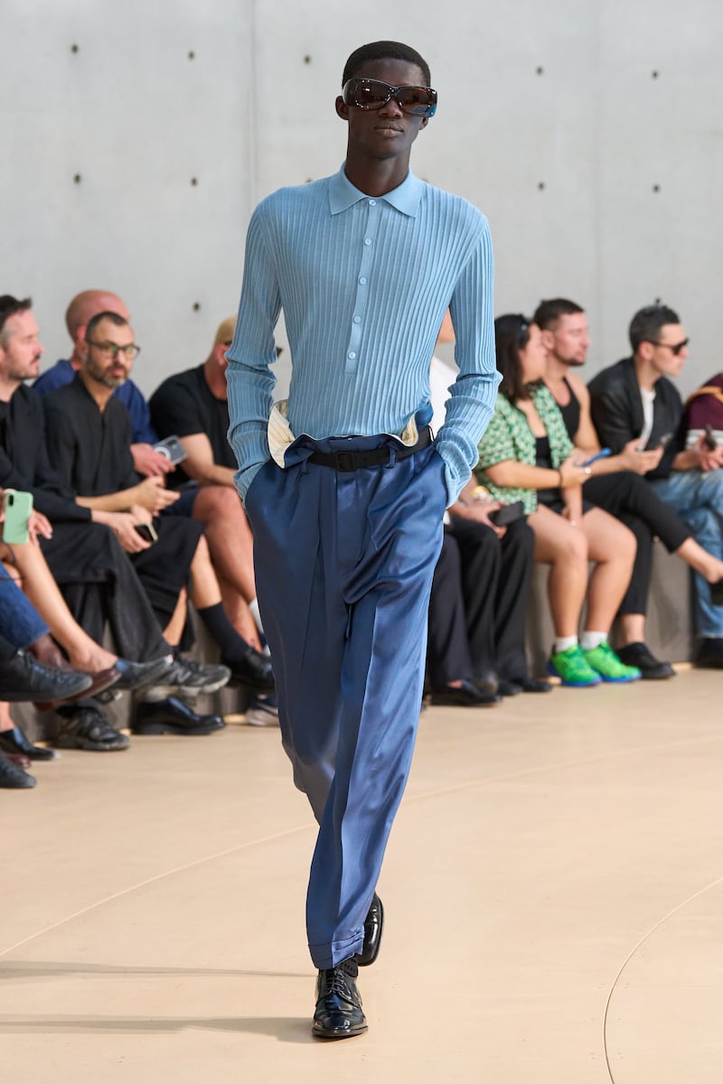 Saint Laurent Menswear Spring/Summer 2026
