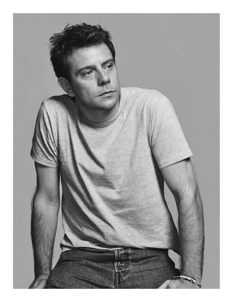 Jonathan Anderson black-and-white portrait