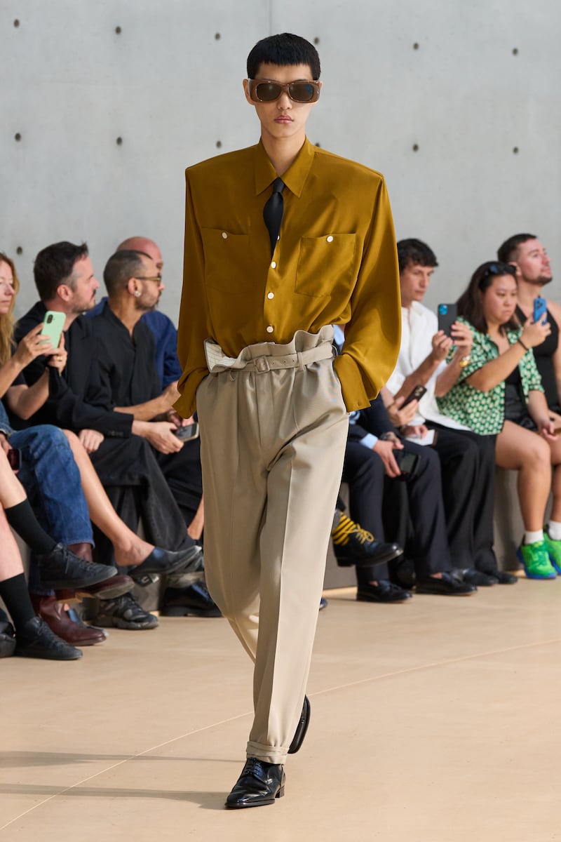 Saint Laurent Menswear Spring/Summer 2026