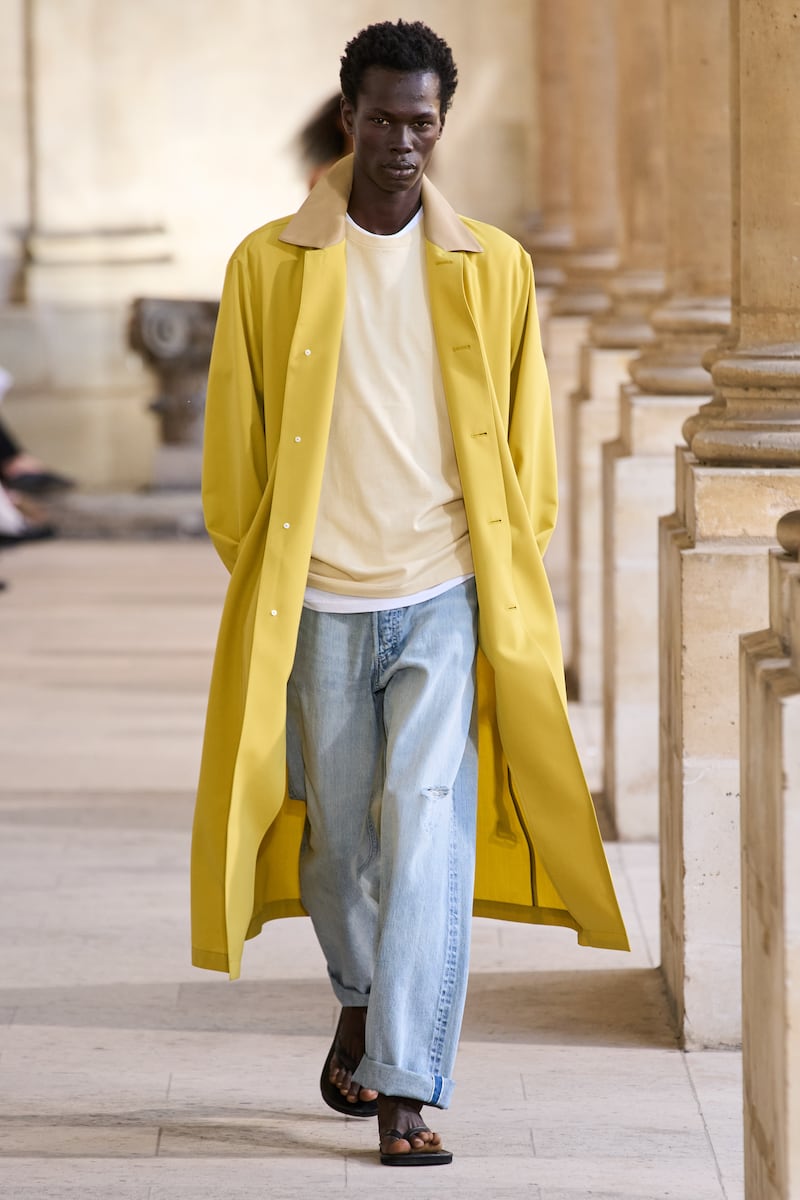 Auralee Menswear Spring/Summer 2026