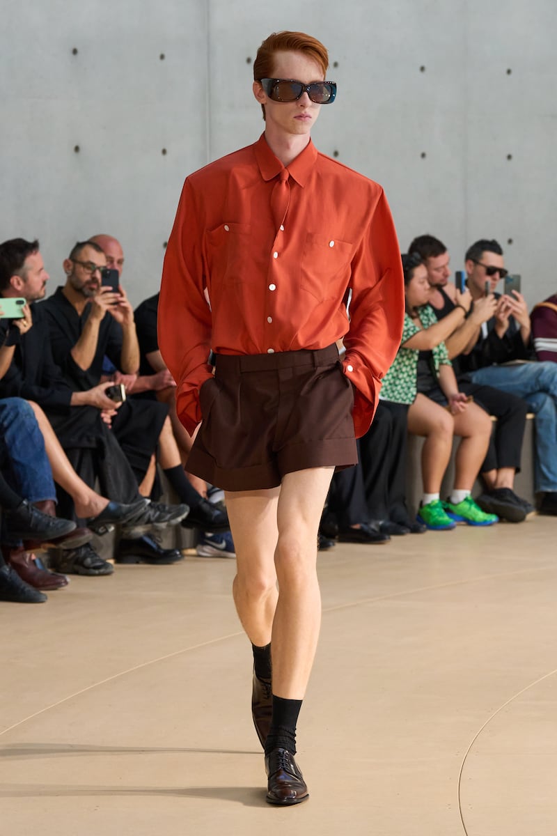 Saint Laurent Menswear Spring/Summer 2026