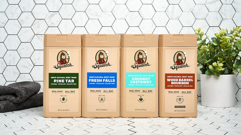 Dr. Squatch shower gels