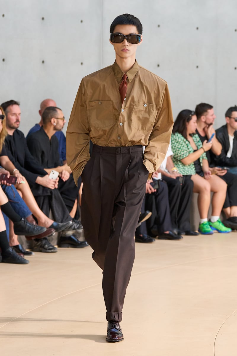 Saint Laurent Menswear Spring/Summer 2026