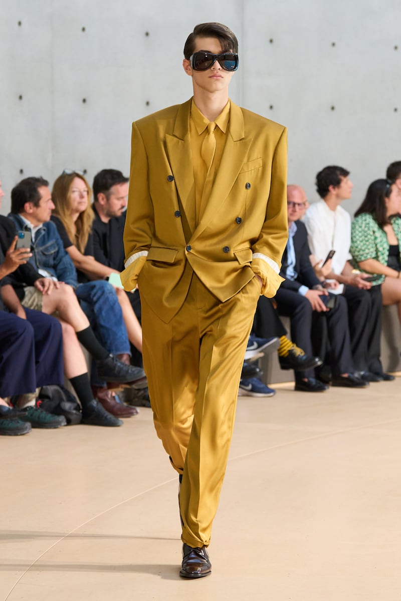 Saint Laurent Menswear Spring/Summer 2026