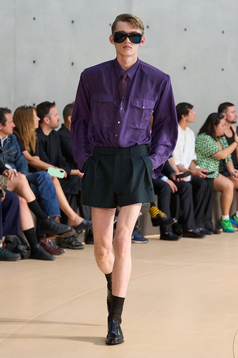 Saint Laurent Menswear Spring/Summer 2026
